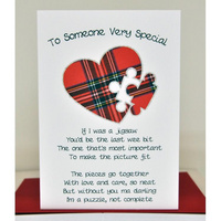 Lovey Dovey Card Jigsaw