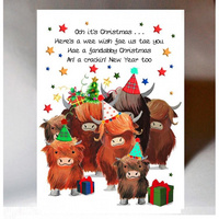 Christmas Fae Us Tae You Card