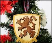 Rampant Lion Hanging Ornament