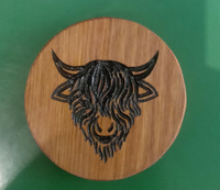 Wooden Coo Engraved Bottle Opener