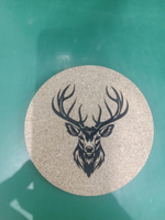 Stag Coaster