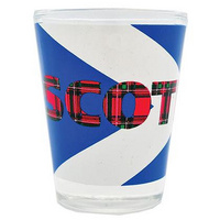 Saltire Scotland Shot Glass