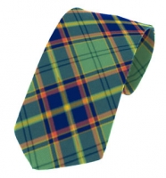 Irish tartan tie