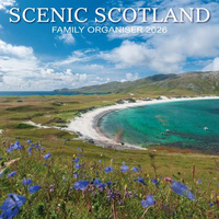  2026 Calendar Scenic Scotland Family Organiser