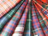 Fine wool tartan scarf made in Scotland