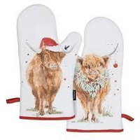 Coo Christmas 2pk Oven Mitt