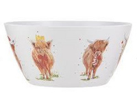 Coo Christmas large melamine salad/ chip bowl