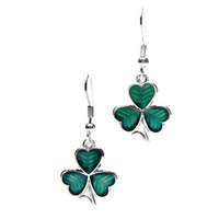 shamrock earrings