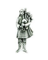 Highland Piper Pin