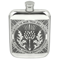 6oz Purse Tae A Thistle Flask