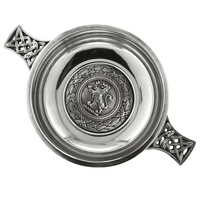 3.5" Scot Lion Badge Quaich