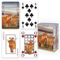 Highland Coos Playing Cards