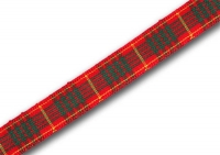 10mm Cameron clan tartan ribbon