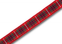 10mm Fraser tartan ribbon